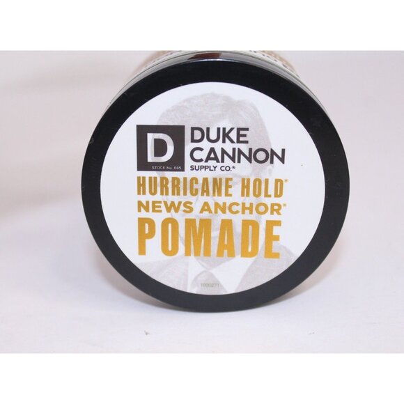 Duke Cannon Hurricane Hold News Anchor Pomade Max. Hold Matt Finish 4.6 oz New - Picture 1 of 10